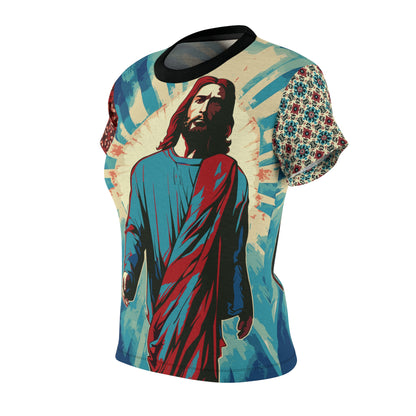 LTD Christian Tee Luminous Stride Jesus/W