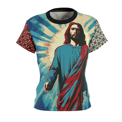 LTD Christian Tee Luminous Stride Jesus/W